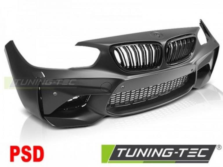 Upgrade Design Frontstoßstange für BMW 1er F20/F21 15-18 schwarz