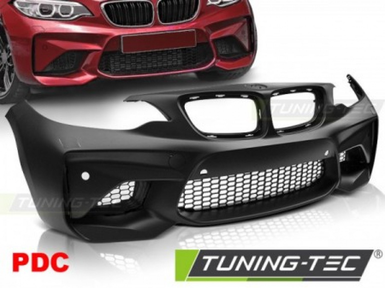 Upgrade Design Frontstoßstange für BMW 2er F22/F23 13-17 schwarz