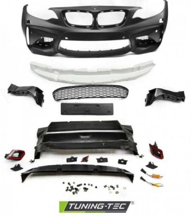 Upgrade Design Frontstoßstange für BMW 2er F22/F23 13-17 schwarz