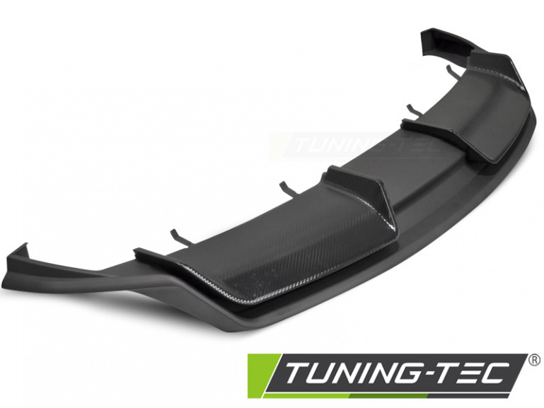 Upgrade Sport II Design Heckdiffusor / Diffusor für Tesla Model 3 17+ Carbon Look Platten