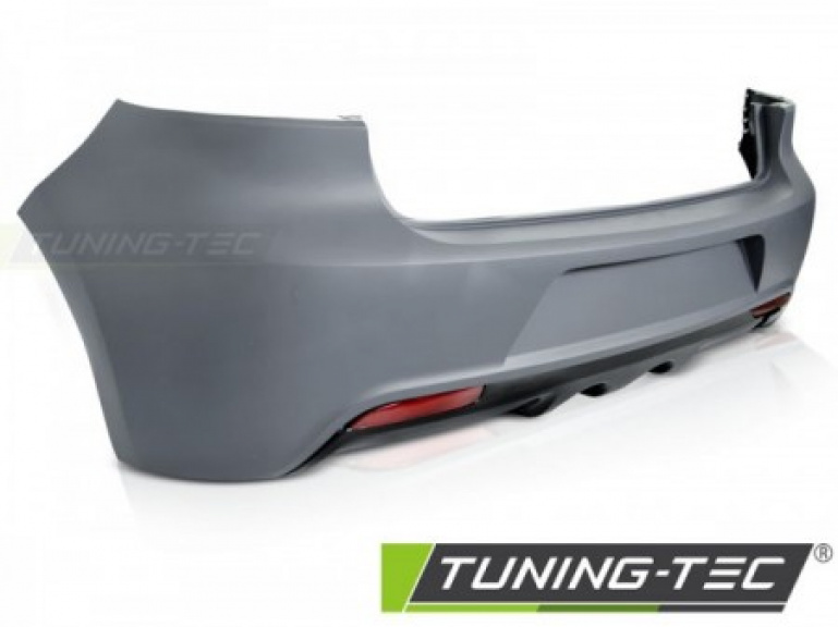 Upgrade Design Heckstoßstange für VW Golf 6 3/5 Türer 08-12 mit Doppelrohr Diffusor