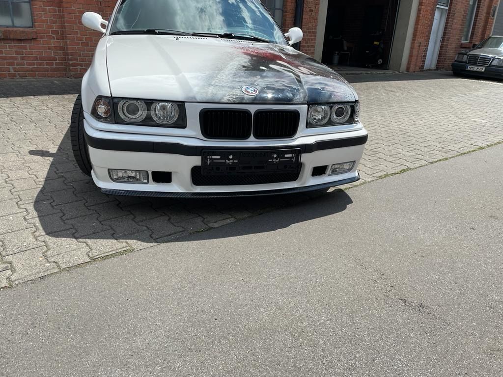 Scheinwerfer Angel Eyes für BMW 3er E36 Limo Touring Bj. 90-99 Schwarz, Limo Touring, 3er E36, BMW, Scheinwerfer