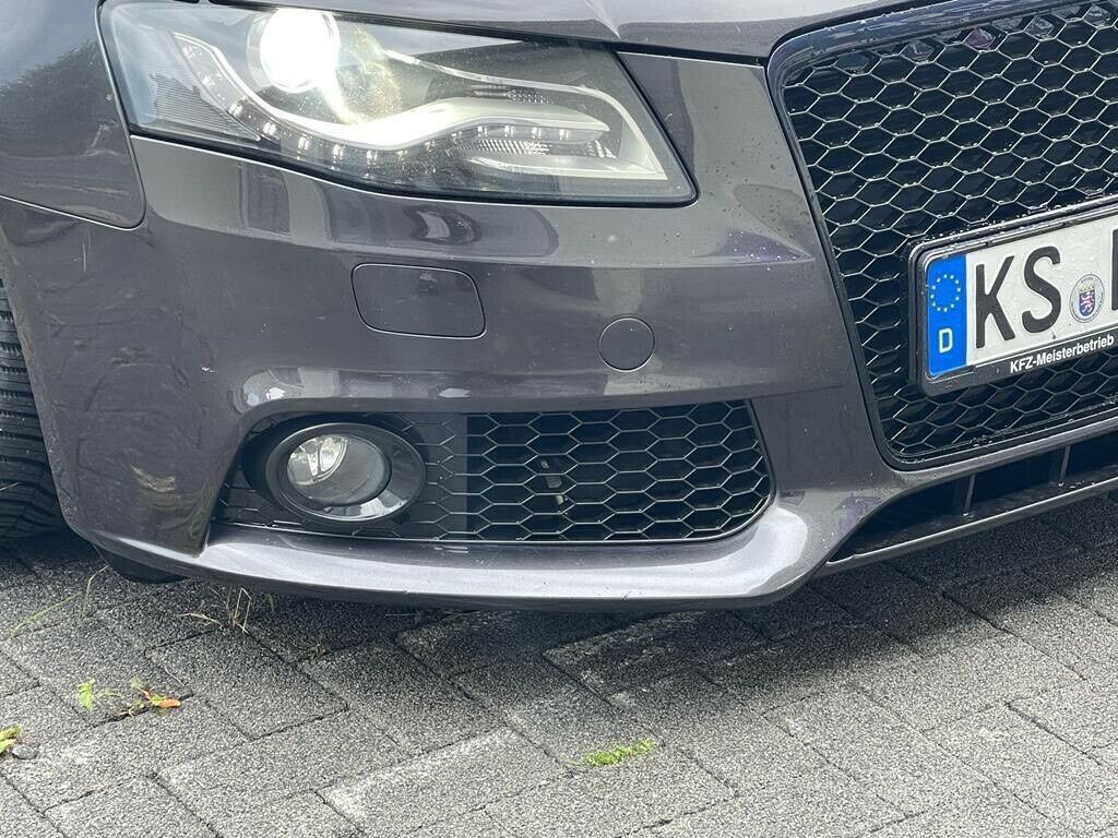 Audi Nebelscheinwerfer Abdeckung RS-Optik Black Edition passend