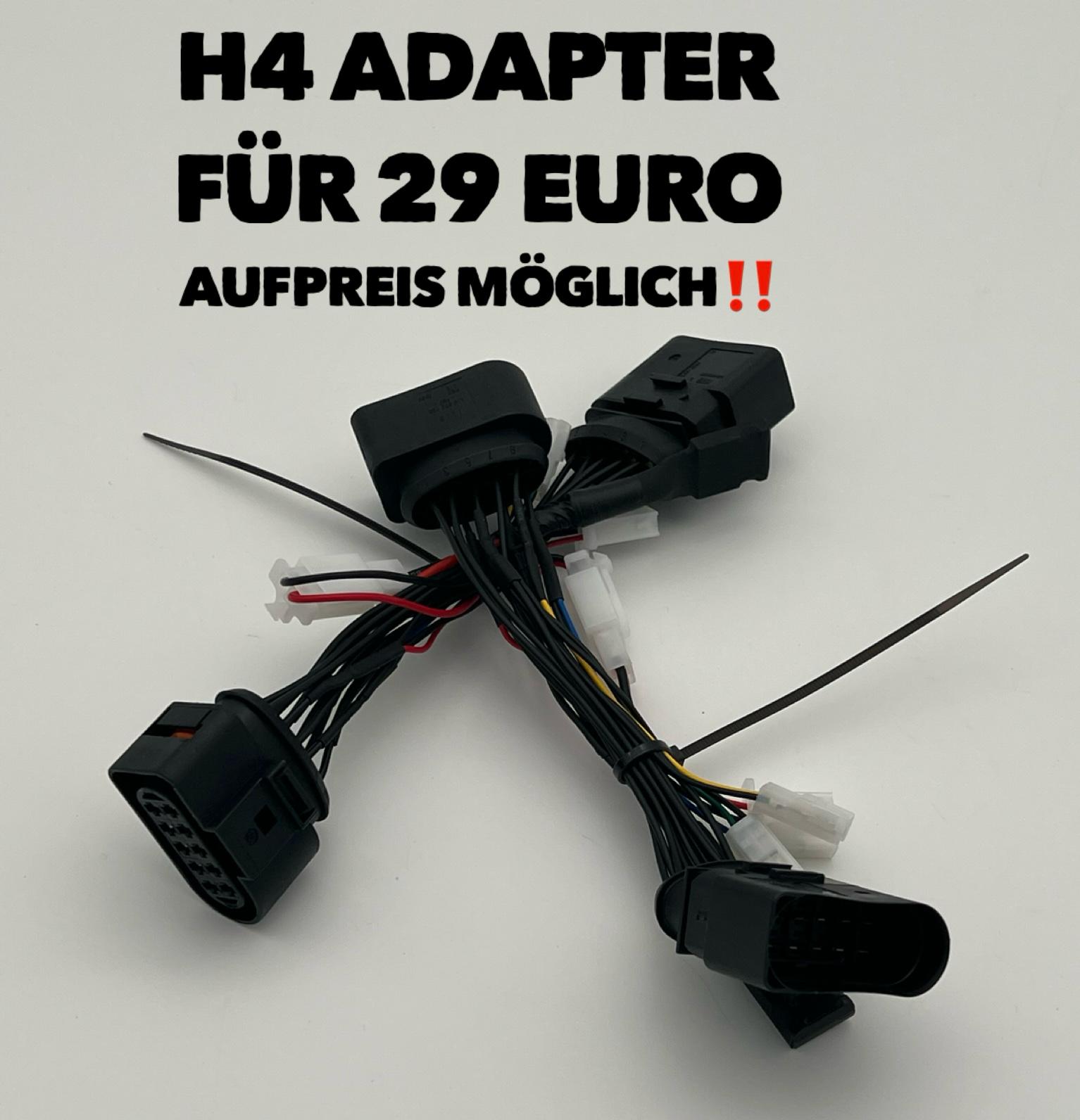 LED VW T6 + Adapter Plug&Play SCHEINWERFER H4 H7 VW T6 in  Nordrhein-Westfalen - Schloß Holte-Stukenbrock, Ersatz- & Reparaturteile