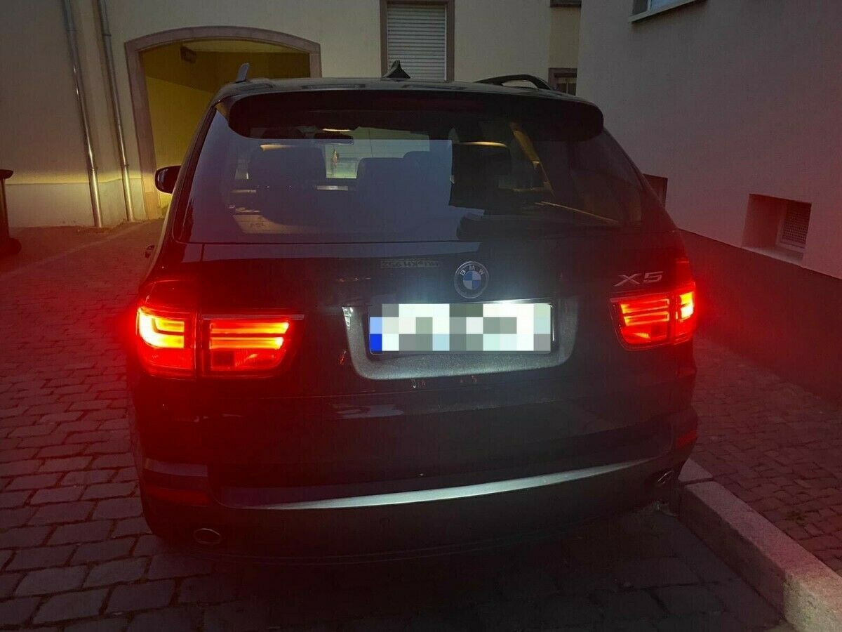 LED Lightbar Design Rückleuchten für BMW X5 E70 07-10 rot/klar LCI Optik