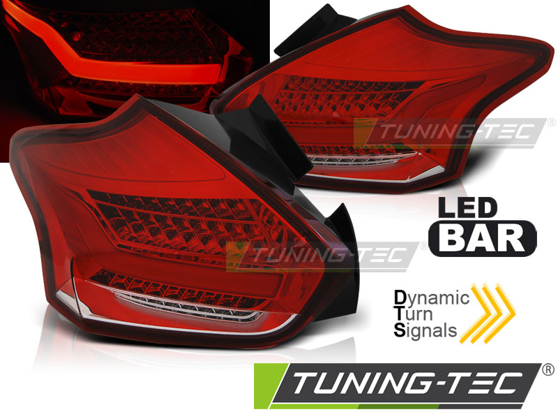 LED Lightbar Design Rückleuchten für Ford Focus MK4 3/5 Türer 18