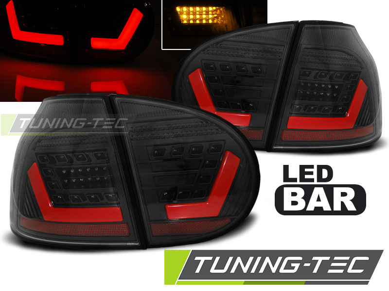 LED Rückleuchten Golf 5 V Schwarz