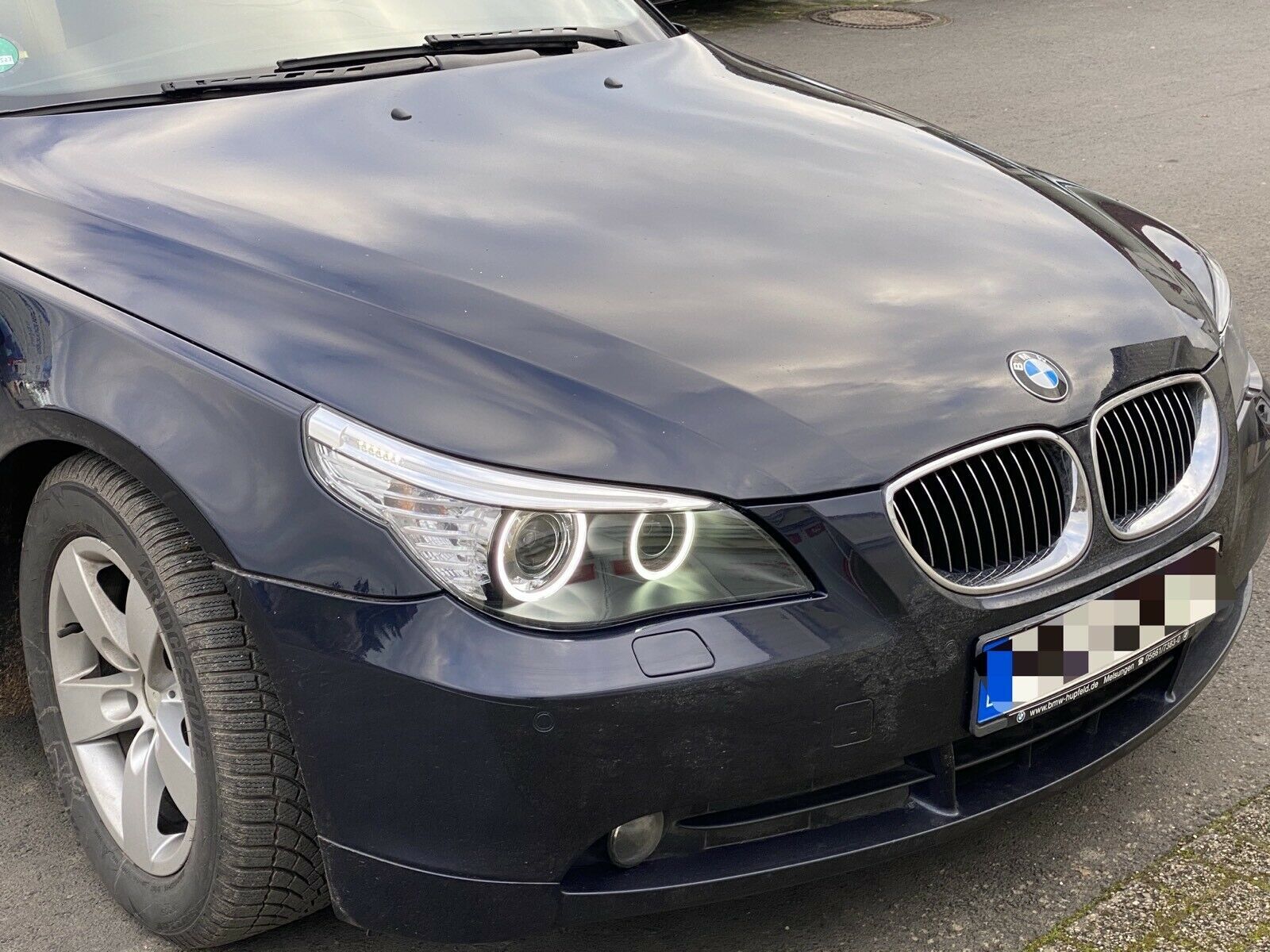 Xenon look Scheinwerfer mit CCFL Angel Eyes für BMW 3 Serie E46 