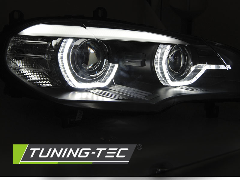 Xenon LED Tagfahrlicht Angel Eyes Scheinwerfer für BMW X5 E70 07