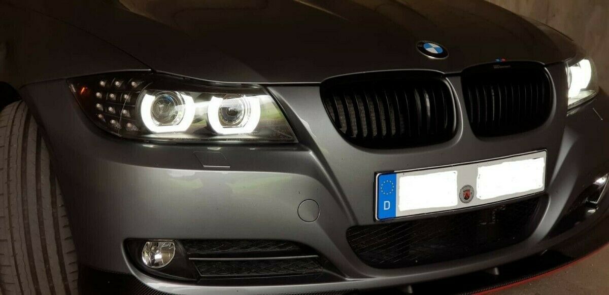 Xenon LED Angel Eyes Scheinwerfer für BMW 3er E90/E91 LCI 09-11