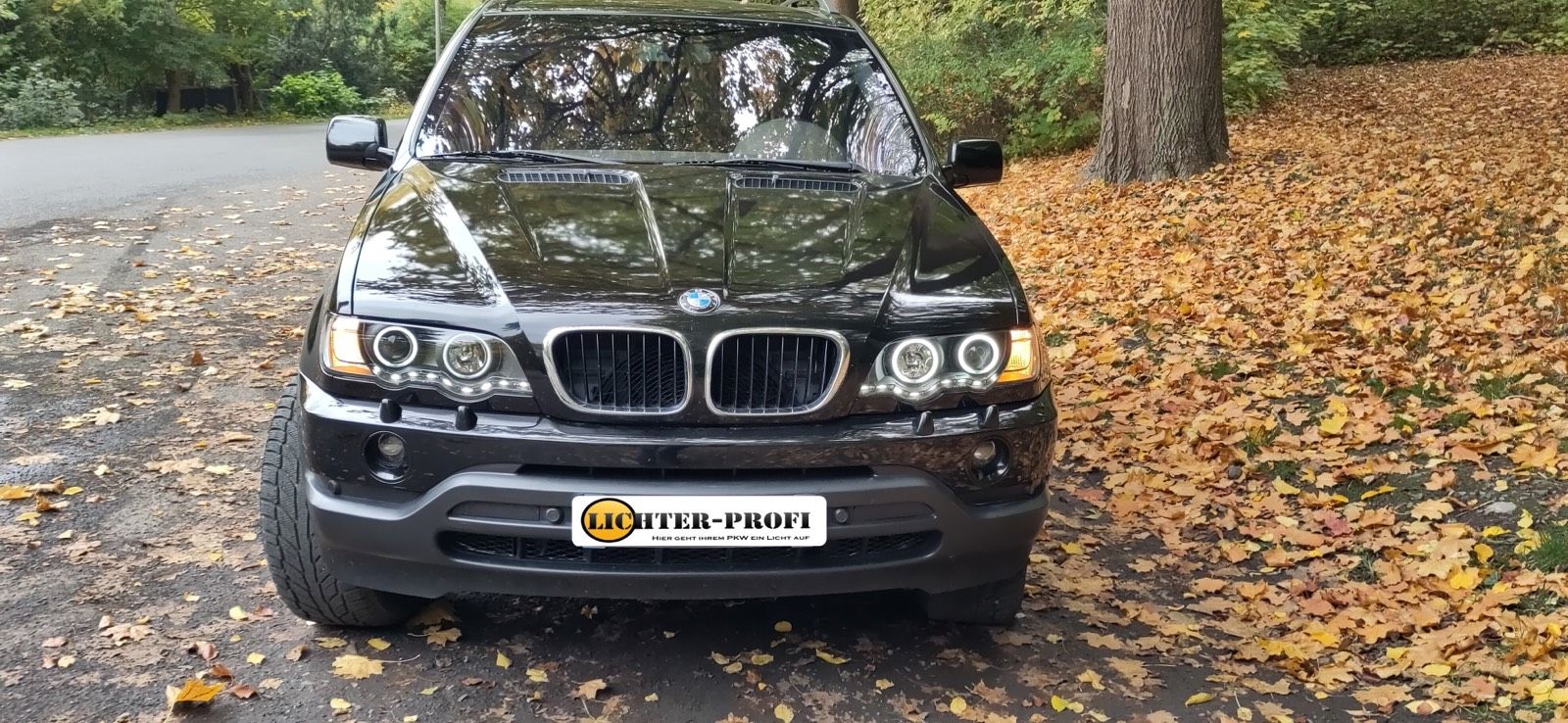 BMW E38 750 Fußraum Beleuchtung Fußraumbeleuchtung individual hin