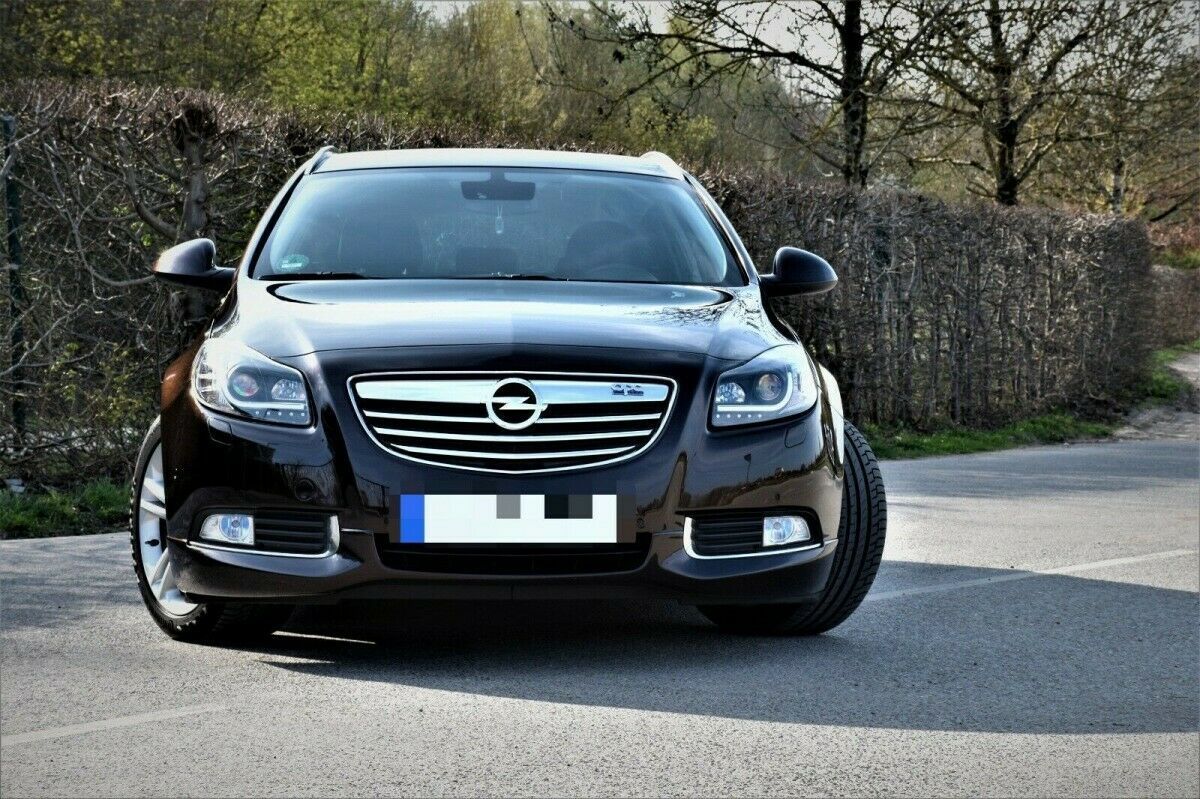 LED Tagfahrlicht Scheinwerfer für Opel Insignia 08-12 schwarz LTI