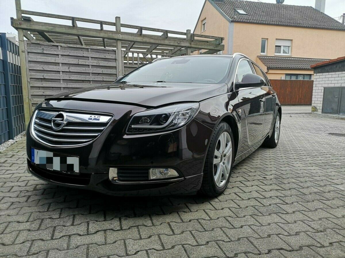 LED Tagfahrlicht Scheinwerfer für Opel Insignia 08-12 schwarz LTI