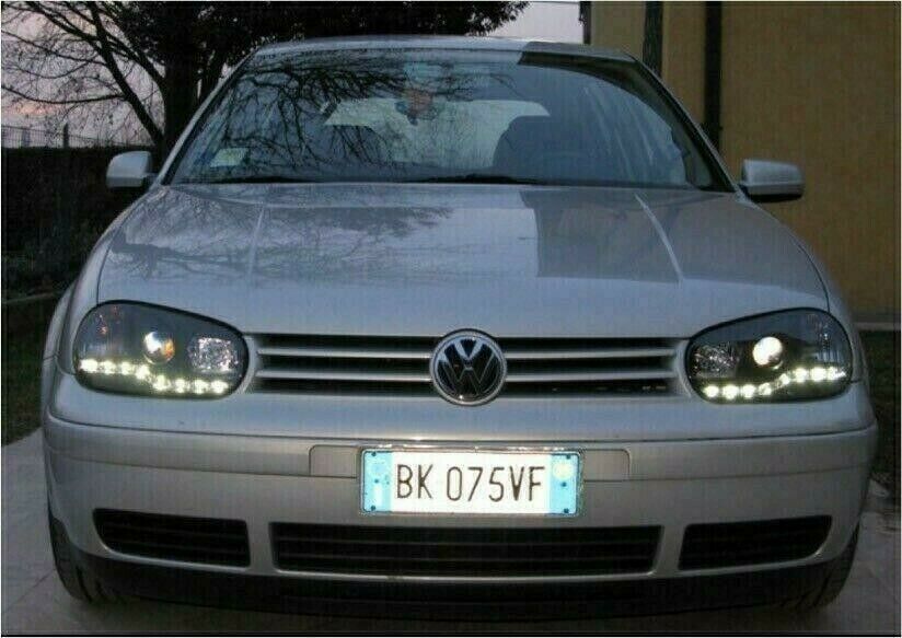 Led Tagfahrlicht Scheinwerfer VW Golf 5 schwarz