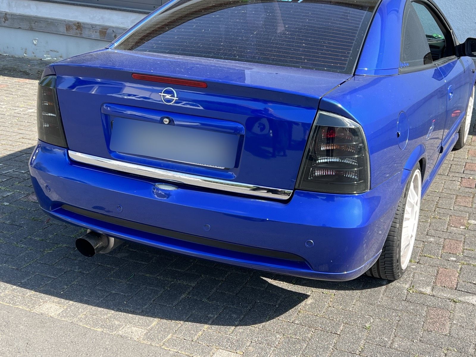 Upgrade Design Rückleuchten für Opel Astra G Coupe/Cabrio 97-04  schwarz/rauch