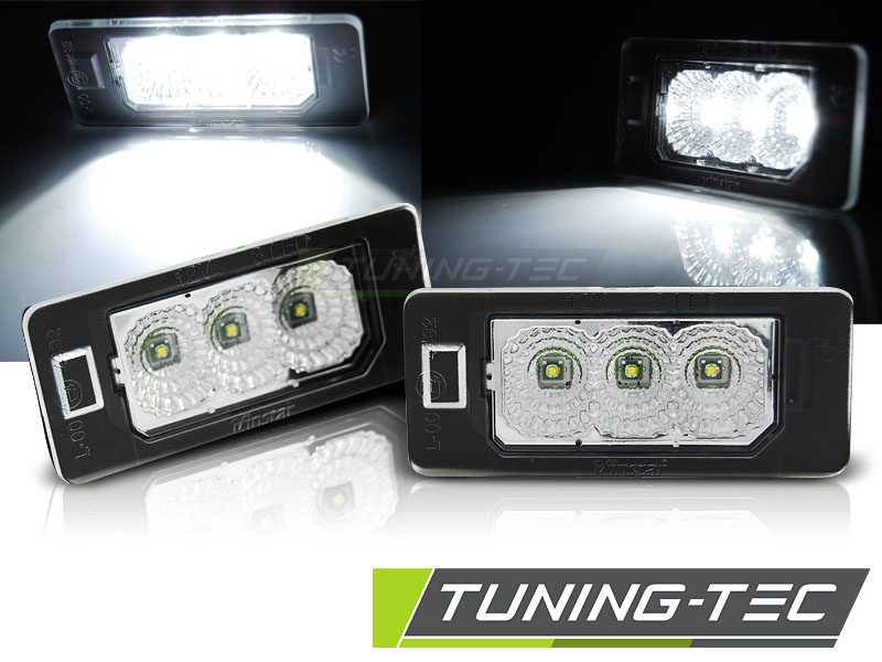 Upgrade LED Kennzeichenbeleuchtung für Audi A4 B8 / A5 / TT / A6 4G / A1 /  A7 Skoda Yeti / Fabia II / Superb Kombi kaltweiß
