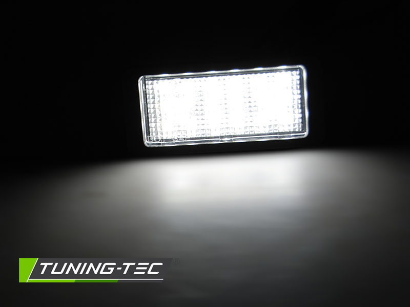 Upgrade LED Kennzeichenbeleuchtung für VW UP 12-17 / Skoda Citigo 12-21 /  Seat Mii 12-21 kaltweiß