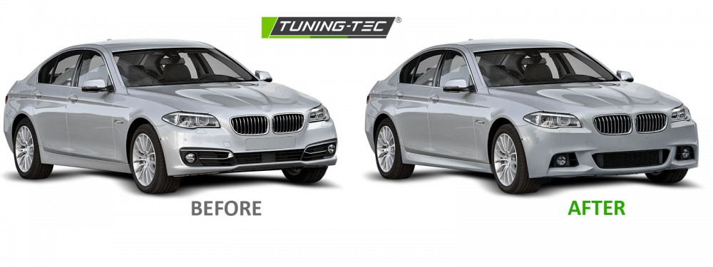 Upgrade Design Frontstoßstange für BMW 5er F10/F11 LCI Lim./Touring 07.13 -  16 mit PDC