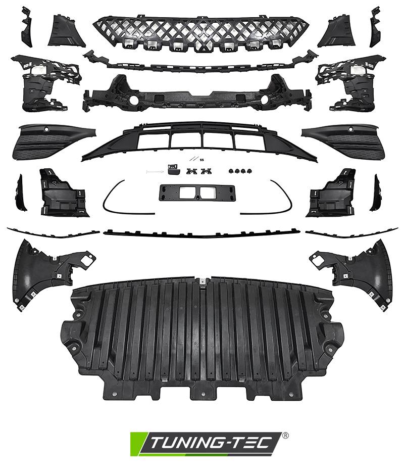 Upgrade Design Frontstoßstange für Mercedes-Benz C-Klasse W206