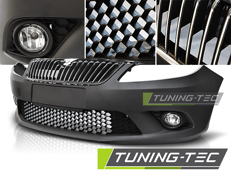 Upgrade Design Frontstoßstange für Skoda Fabia II 10.10-06.14