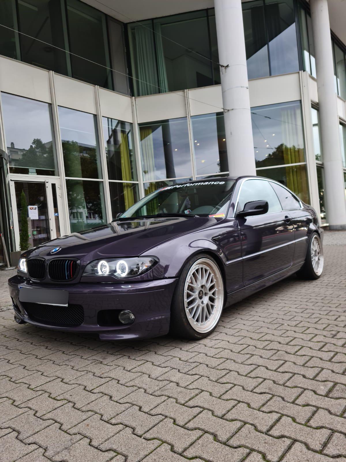 CCFL Angel Eyes Scheinwerfer für BMW 3er E46 Coupe / Cabrio 03-06