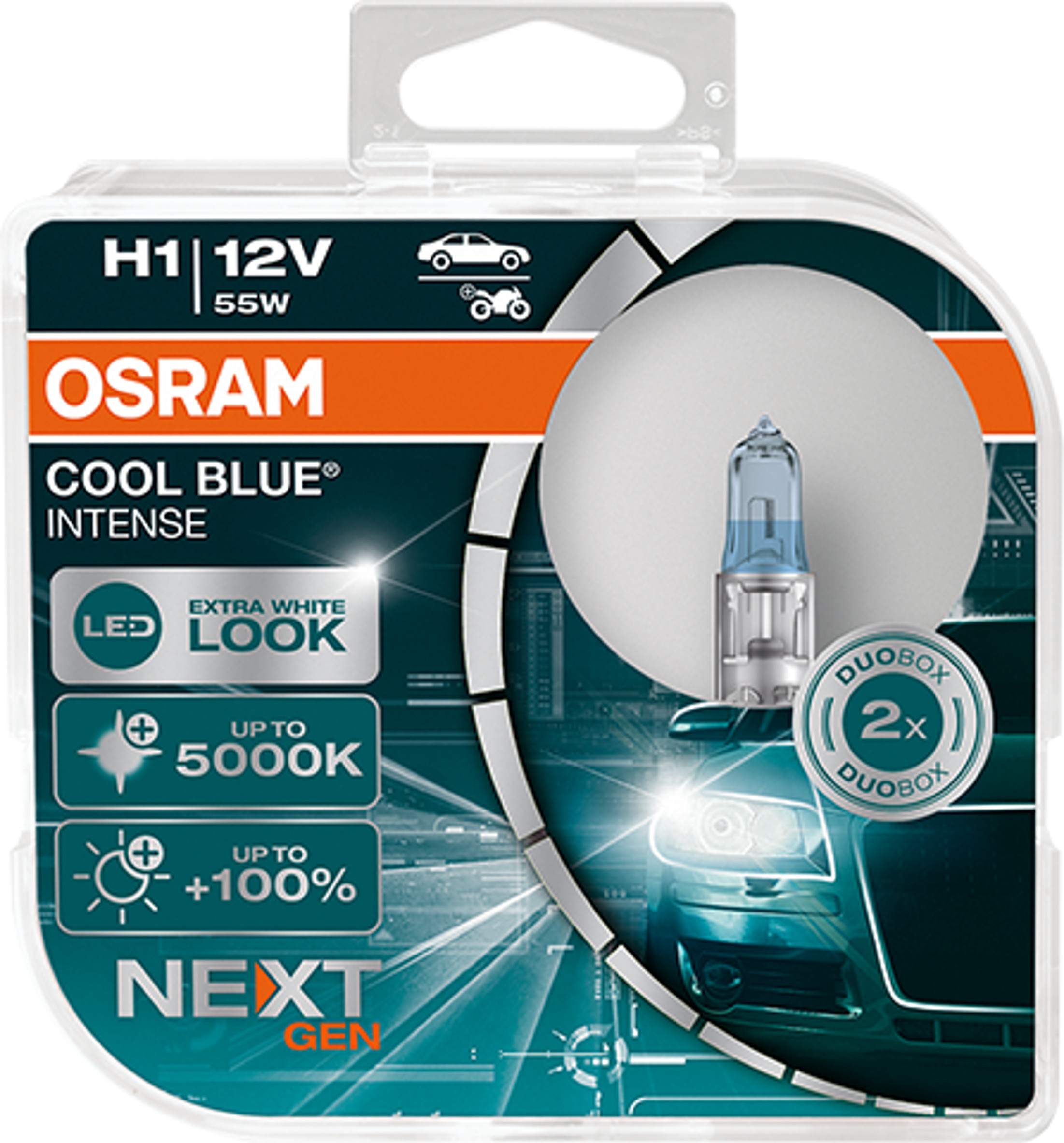 LTONXEN H1 Halogen Scheinwerfer Birne, E-Prüfzeichen, 5000K Warmweiß für  Auto 12V 60W/55W Abblendlicht Ersatz Glühlampen.(2 Stück)