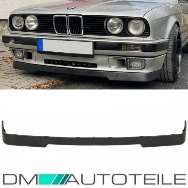 Frontspoiler Lippe vorne Spoiler unten Schwarz 87-94 passend für BMW alle E30 nicht IS