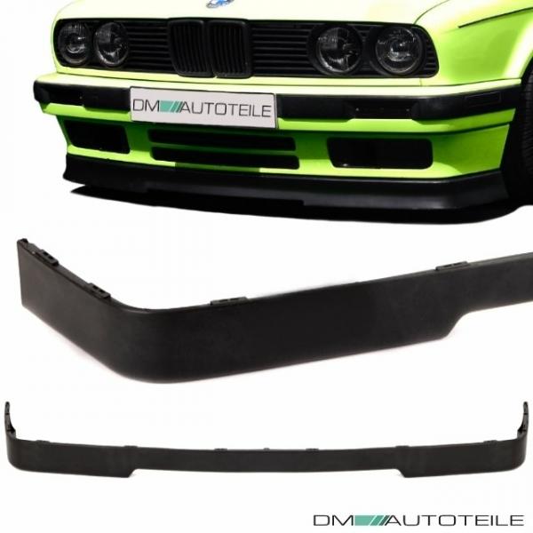 Frontspoiler Lippe vorne Spoiler unten Schwarz 87-94 passend für BMW alle E30 nicht IS