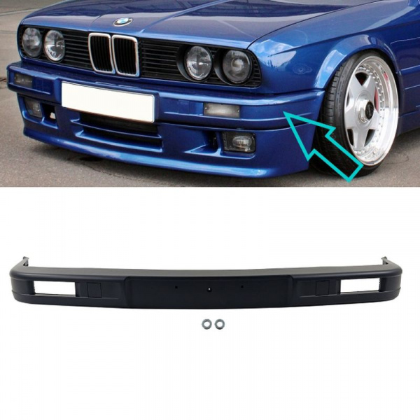 Upgrade Design Frontstoßstange für BMW 3er E30 85-94 Limo Cabrio Touring zweiteilig (Oberteil)