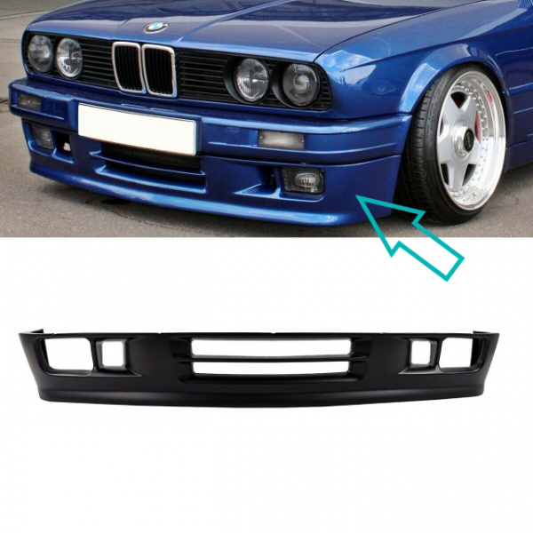 Upgrade Design Frontstoßstange für BMW 3er E30 85-94 Limo Cabrio Touring zweiteilig (Unterteil)