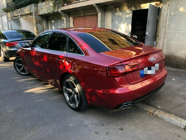 LED Lightbar Design Rückleuchten für Audi A6 4G (C7) Limousine 11-14 rot/klar mit dynamischem Blinker