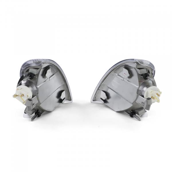 Upgrade Design Klarglas Frontblinker Set für Mercedes Benz SLK R170 96-04 chrom