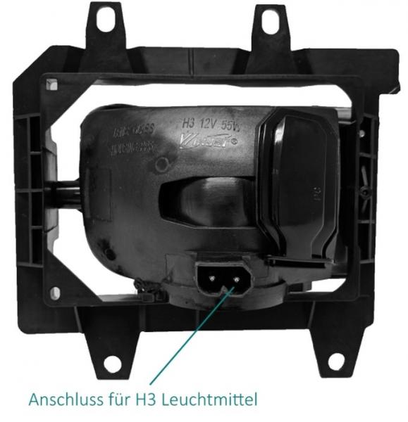 Upgrade Design Nebelscheinwerfer BMW 3er E30 Facelift ab 87+ gelb