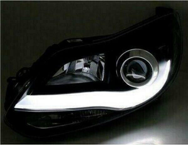 LED Skywing Design Scheinwerfer für Ford Focus MK3 11-14 schwarz