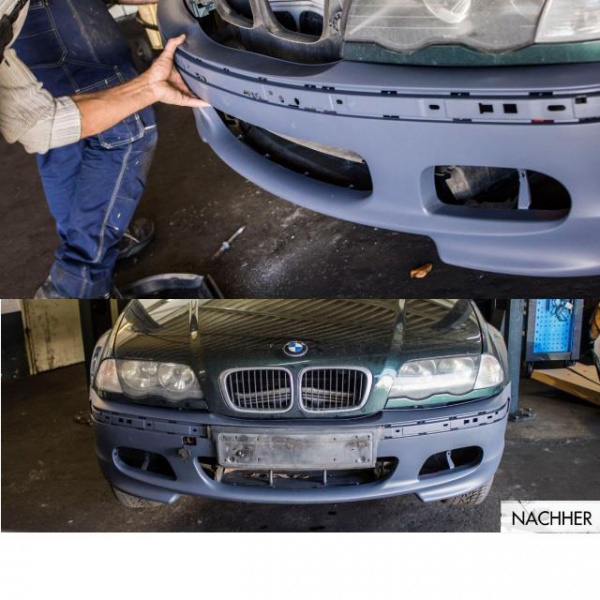 LIMOUSINE Bodykit Stoßstange Set passt für BMW E46+Zubehör für M Paket II +ABE