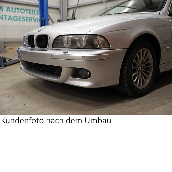 PREMIUM Front Stoßstange grundiert für PDC/SRA passt für BMW E39 nicht M5 M ABE*