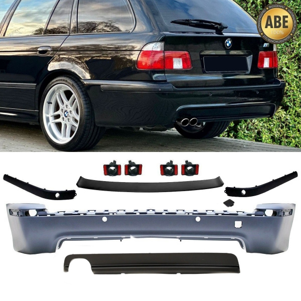 TOURING Heck Stoßstange hinten für PDC+Diffusor passt für BMW E39 nicht M Paket