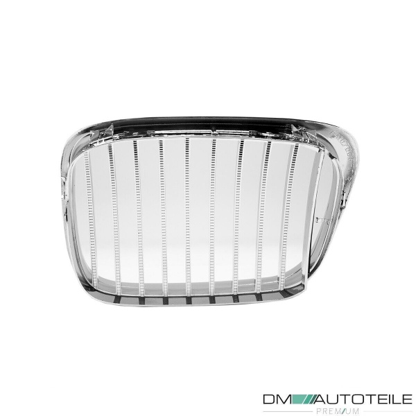 2x Grill Kühlergrill Grill Set Chrom passend für BMW 5er E39 + M-Paket M5 95-03