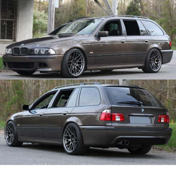 TOURING Stoßstange Bodykit ABS passt für BMW E39 97-04 nicht M-Paket PDC/SRA+NSW