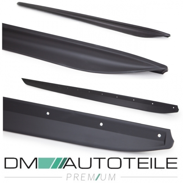 Set Sport-Performance Spoiler+Diffusor+Seitenschwelleransätze Schwarz Matt für den BMW 3er G20 G21 M-Paket ab 2019