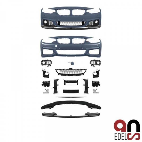 AN Sport- PERFORMANCE Stoßstange + Spoiler passt für BMW 4er F32 F33 F36 mit M-Paket AN Sport- PERFORMANCE Stoßstange + Spoiler passt für BMW 4er F32 F33 F36 mit M-Paket