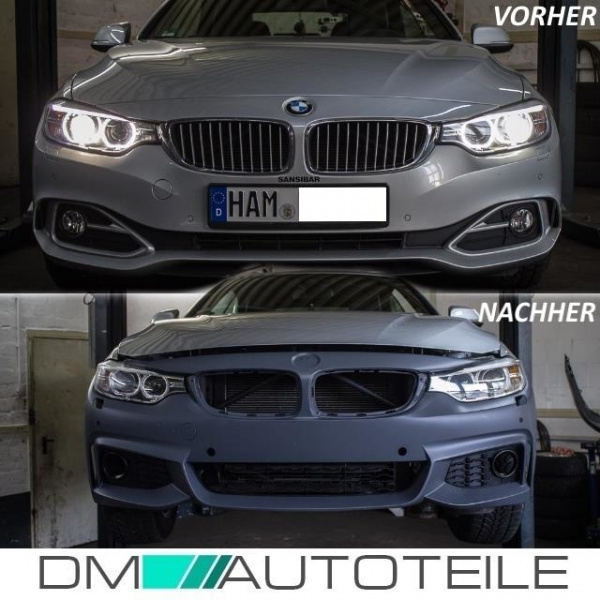 AN Sport Stoßstange vorne +Zubehör für M Paket 13-18 passsend für BMW 4er F32 F33 F36 + ABE* AN Sport Stoßstange vorne +Zubehör für M Paket 13-18 passsend für BMW 4er F32 F33 F36 + ABE*