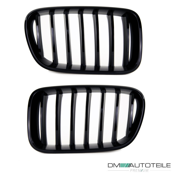 Set Sport Performance Kühlergrill schwarz Glanz BMW X3 F25 Bj 10-14