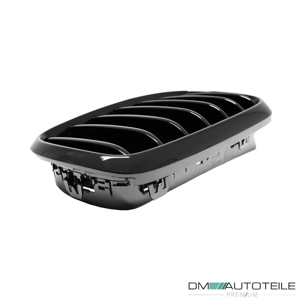 Sport Performance Kühlergrill Gitter schwarz hochglanz passt für BMW X5 F15 / X6 F16 auch M