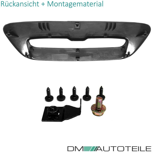 Lufteinlass Lufthutze Schwarz glanz passt für Mini Cooper S R55 R56 R57 R58 R59