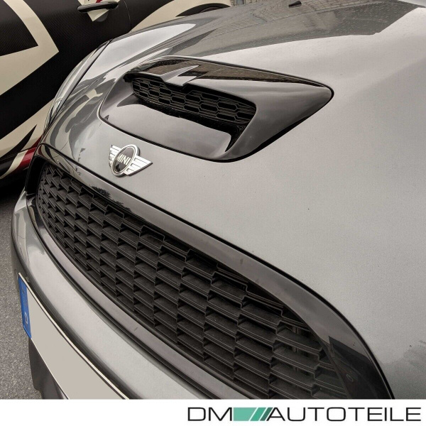 Lufteinlass Lufthutze Schwarz glanz passt für Mini Cooper S R55 R56 R57 R58 R59