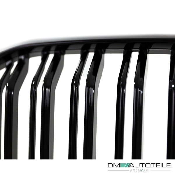 Sport Kühlergrill Schwarz Glanz Doppelsteg Kühlergitter passt für BMW X5 G05 ab 2018