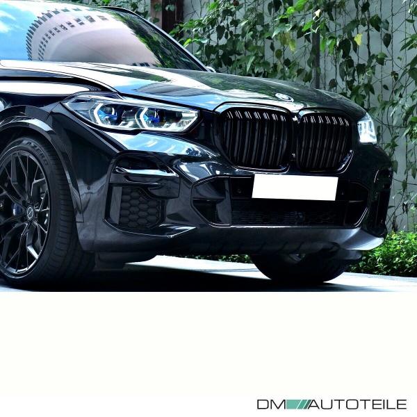 Sport Kühlergrill Schwarz Glanz Doppelsteg Kühlergitter passt für BMW X5 G05 ab 2018