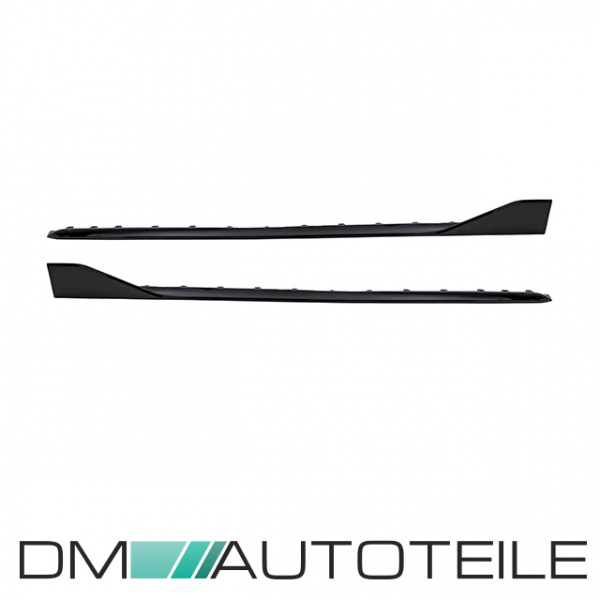 Performance Umbau Sport Paket Lippe+Duplex Diffusor+ Heckspoiler hochlganz schwarz passt für BMW 1er F40 mit M-Paket