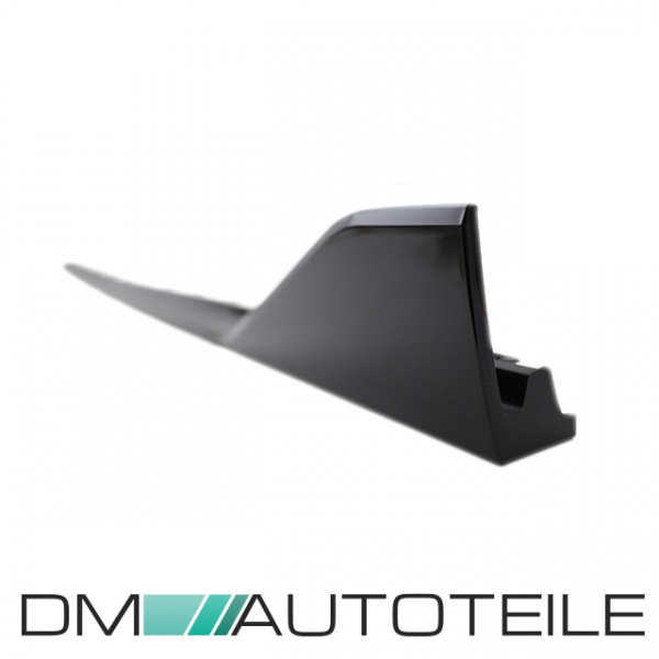 Performance Umbau Sport Paket Lippe+Duplex Diffusor+ Heckspoiler hochlganz schwarz passt für BMW 1er F40 mit M-Paket